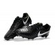 Nike Tiempo Legend 7 FG Nuovo Scarpa da Calcio - Nero Bianco