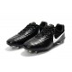 Nike Tiempo Legend 7 FG Nuovo Scarpa da Calcio - Nero Bianco