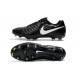 Nike Tiempo Legend 7 FG Nuovo Scarpa da Calcio - Nero Bianco