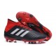 adidas Predator 18.1 FG Nuovo Scarpa Calcio - Nero Rosso Bianco