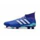 adidas Predator 18.1 FG Nuovo Scarpa Calcio - Blu Bianco