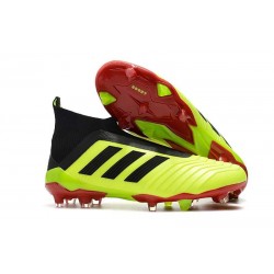 Scarpe da Calcio adidas Predator 18 + FG Uomo - Giallo Nero Rosso