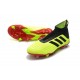 Scarpe da Calcio adidas Predator 18 + FG Uomo - Giallo Nero Rosso