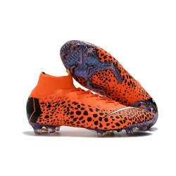 Scarpe Cristiano Ronaldo Nike Mercurial Superfly VI 360 Elite FG - Safari Arancio