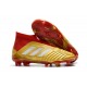 adidas Predator 18 + FG Nuova Scarpa Oro Rosso