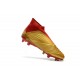 adidas Predator 18 + FG Nuova Scarpa Oro Rosso