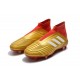 adidas Predator 18 + FG Nuova Scarpa Oro Rosso