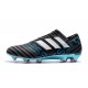 Scarpe adidas Nemeziz Messi 17+ 360 Agility Terreni Compatti - Nero Blu Bianco