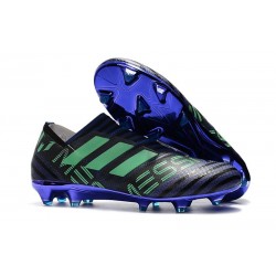 Scarpe adidas Nemeziz Messi 17+ 360 Agility Terreni Compatti - Nero Viola Verde