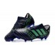 Scarpe adidas Nemeziz Messi 17+ 360 Agility Terreni Compatti - Nero Viola Verde