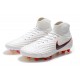 Nike Magista Obra II FG Scarpe da Calcio - Bianco Rosso