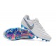 Nike Tiempo Legend 7 FG Nuovo Scarpa da Calcio - Bianco Grigio Blu