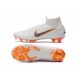 Scarpe Ronaldo Nike Mercurial Superfly VI 360 Elite CR7 FG - Arancio Grigio Arancio