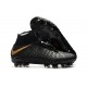 Scarpe da Calcio Terreni Compatti Nike Hypervenom Phantom III DF FG - Nero Oro