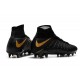 Scarpe da Calcio Terreni Compatti Nike Hypervenom Phantom III DF FG - Nero Oro