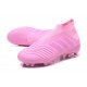 adidas Predator 18 + FG Nuova Scarpa Rosa