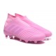 adidas Predator 18 + FG Nuova Scarpa Rosa