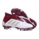 adidas Predator 18 + FG Nuova Scarpa Bianco Rosso