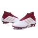 adidas Predator 18 + FG Nuova Scarpa Bianco Rosso