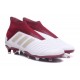 adidas Predator 18 + FG Nuova Scarpa Bianco Rosso