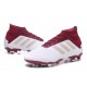 adidas Predator 18.1 FG Nuovo Scarpa Calcio - Bianco Rossa