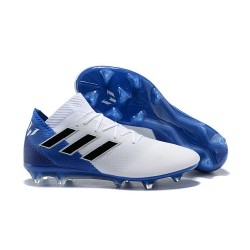 Coppa del Mondo 2018 adidas Nemeziz Messi 18.1 FG - Bianca Blu