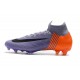 Scarpe Ronaldo Nike Mercurial Superfly VI 360 Elite CR7 FG - Viola Arancio