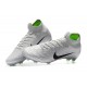 Nike Scarpa da Calcio 2018 Mercurial Superfly 6 Elite FG - Metallico Nero