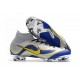 Nike Scarpa da Calcio 2018 Mercurial Superfly 6 Elite FG - Metallico Blu Giallo