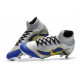 Nike Scarpa da Calcio 2018 Mercurial Superfly 6 Elite FG - Metallico Blu Giallo