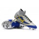 Nike Scarpa da Calcio 2018 Mercurial Superfly 6 Elite FG - Metallico Blu Giallo