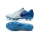 Nike Tiempo Legend 7 FG Nuovo Scarpa da Calcio - Metallico Blu