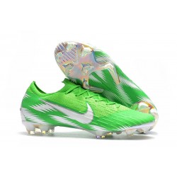 Scarpe calcio 2018 Nike Mercurial Vapor 12 Elite da adulto - Verde Argento
