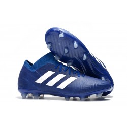 Coppa del Mondo 2018 adidas Nemeziz Messi 18.1 FG - Blu Bianco