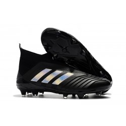 adidas Predator 18 + FG Nuova Scarpa Nero Argento