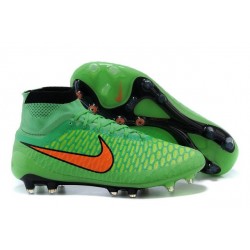 Scarpe da Calcio Uomo Nike Magista Obra FG Verde Veleno/Arancione Totale