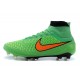 Scarpe da Calcio Uomo Nike Magista Obra FG Verde Veleno/Arancione Totale