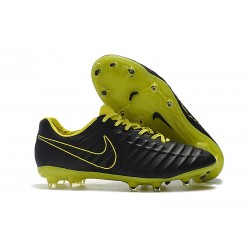Nike Tiempo Legend 7 FG Nuovo Scarpa da Calcio - Nero Giallo