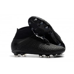 Scarpe da Calcio Terreni Compatti Nike Hypervenom Phantom III DF FG - Nero Argento