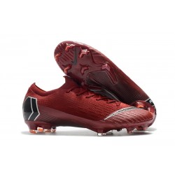 Nike Mercurial Vapor 12 Elite ACC Scarpe da Calcio - Rosso Nero