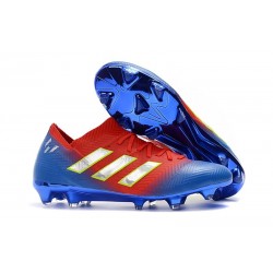 Coppa del Mondo 2018 adidas Nemeziz Messi 18.1 FG - Rosso Blu Metallico