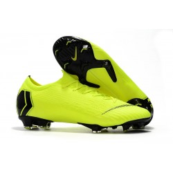 Nike Mercurial Vapor 12 Elite ACC Scarpe da Calcio - Volt Nero