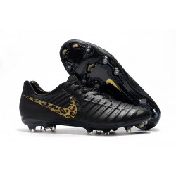 Scarpa da Calcio Nike Tiempo Legend VII Elite FG - Nero Oro