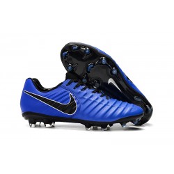 Scarpa da Calcio Nike Tiempo Legend VII Elite FG - Blu Nero