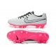 Scarpa da Calcio Nike Tiempo Legend V FG Canguro Bianco Rosa Nero