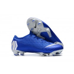 Nike Scarpa Uomo Mercurial Vapor XII Elite FG - Blu Argento