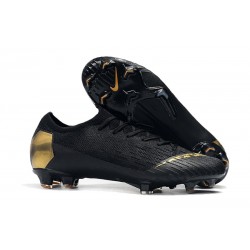 Nike Scarpa Uomo Mercurial Vapor XII Elite FG - Nero Oro
