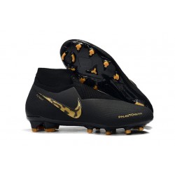 Nike Phantom Vsn Elite Df Fg Scarpa da Calcio - Nero Oro