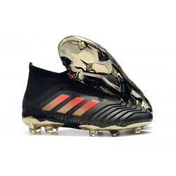 adidas Predator 18.1 FG Nuovo Scarpa Calcio - Nero Rosso