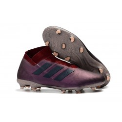 Adidas Scarpe da Calcio Nemeziz 18+ FG - Viola Rosso